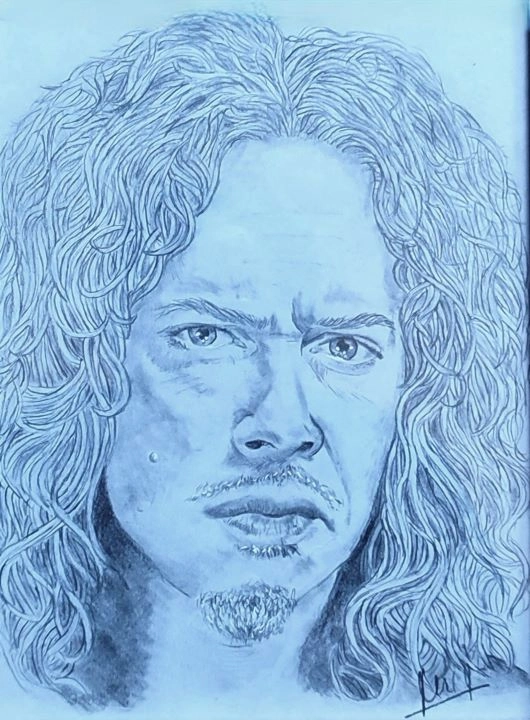 Dessin de kirk hammet