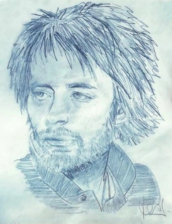Dessin de tom yorke